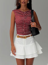 Perfect Harmony Ruched Top Multi