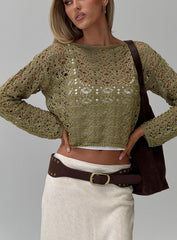 Birdena Sweater Green