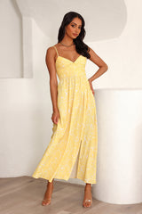 Coolest Love Maxi Dress Yellow