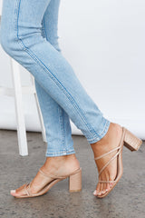 Billini Yazmin Mule Nude Croc