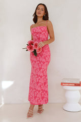 Whispering Love Maxi Dress Pink