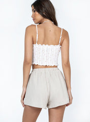 Mateo Shorts Beige