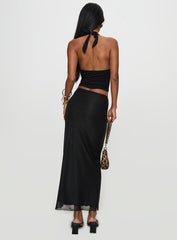 Satine Maxi Skirt Black