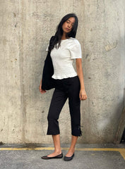 Mignonette Capri Pant Black