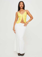 Juliana Top Yellow