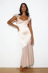 Dreamy 'Fit Maxi Dress Peach