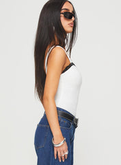 Landry Lace Bodysuit White