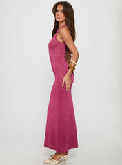 Tourista Maxi Dress Hot Pink
