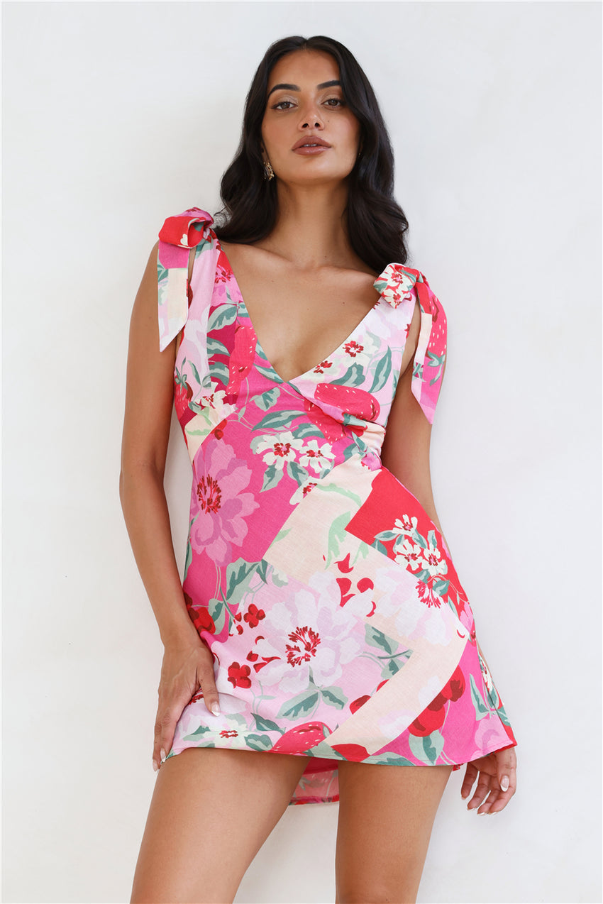 Skyline Stories Mini Dress Pink