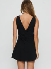 Adder Mini Dress Black