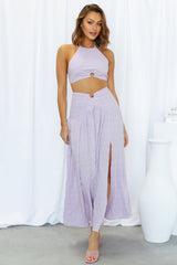 Sunlight Moments Maxi Skirt Purple